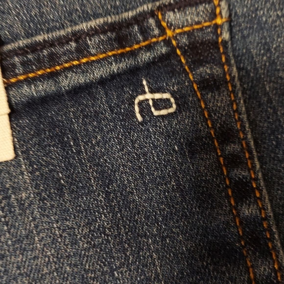 Rag & Bone Fit 2 Slim Button Fly  Womens  Jeans Size 34 NWT - Picture 7 of 9